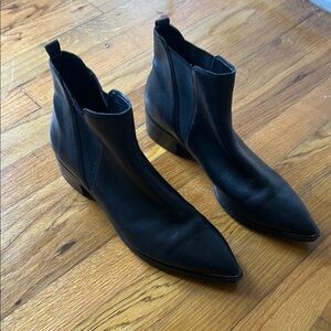 Marc Fisher Black Ankle Booties